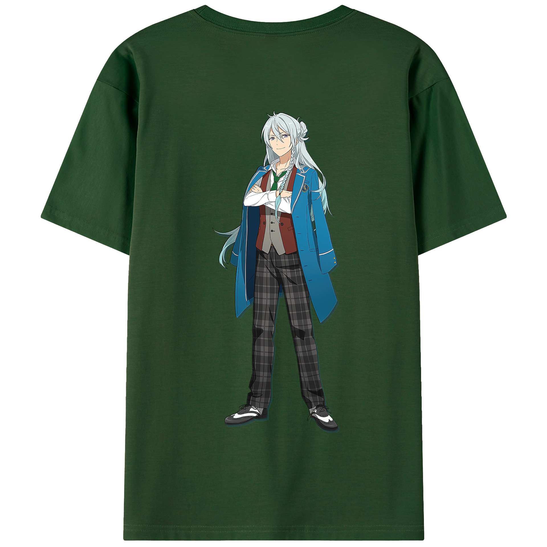 （画像用） あんさんぶるスターズ! Ensemble Stars 綿100％半袖Tシャツ（背面プリント）